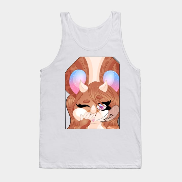 Yawn Tank Top by Xinoni